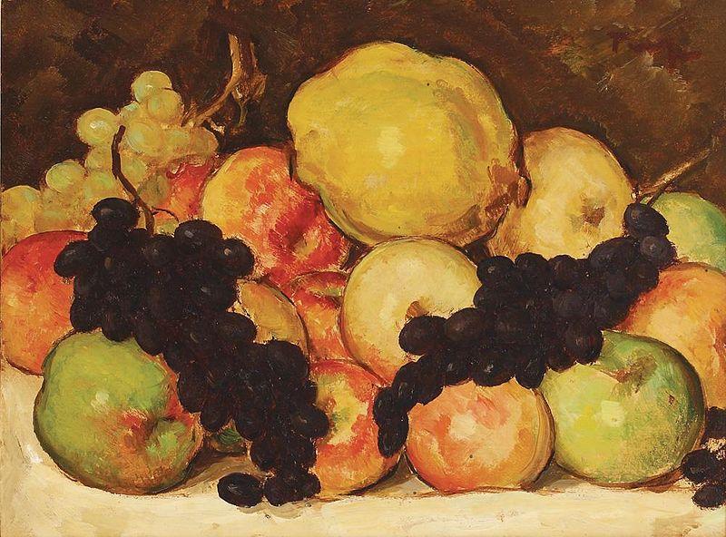 Nicolae Tonitza Natura statica cu fructe oil painting image